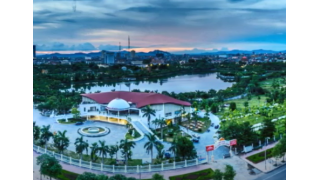 Thành phố Vinh Nghệ An khi nhìn từ trên cao